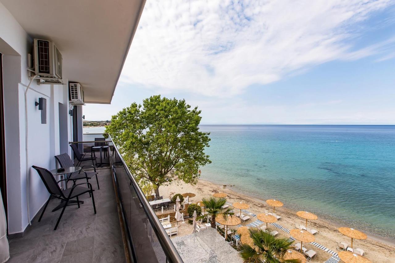 Skála Foúrkas Halkidiki Greek Pride Seafront Hotel מראה חיצוני תמונה