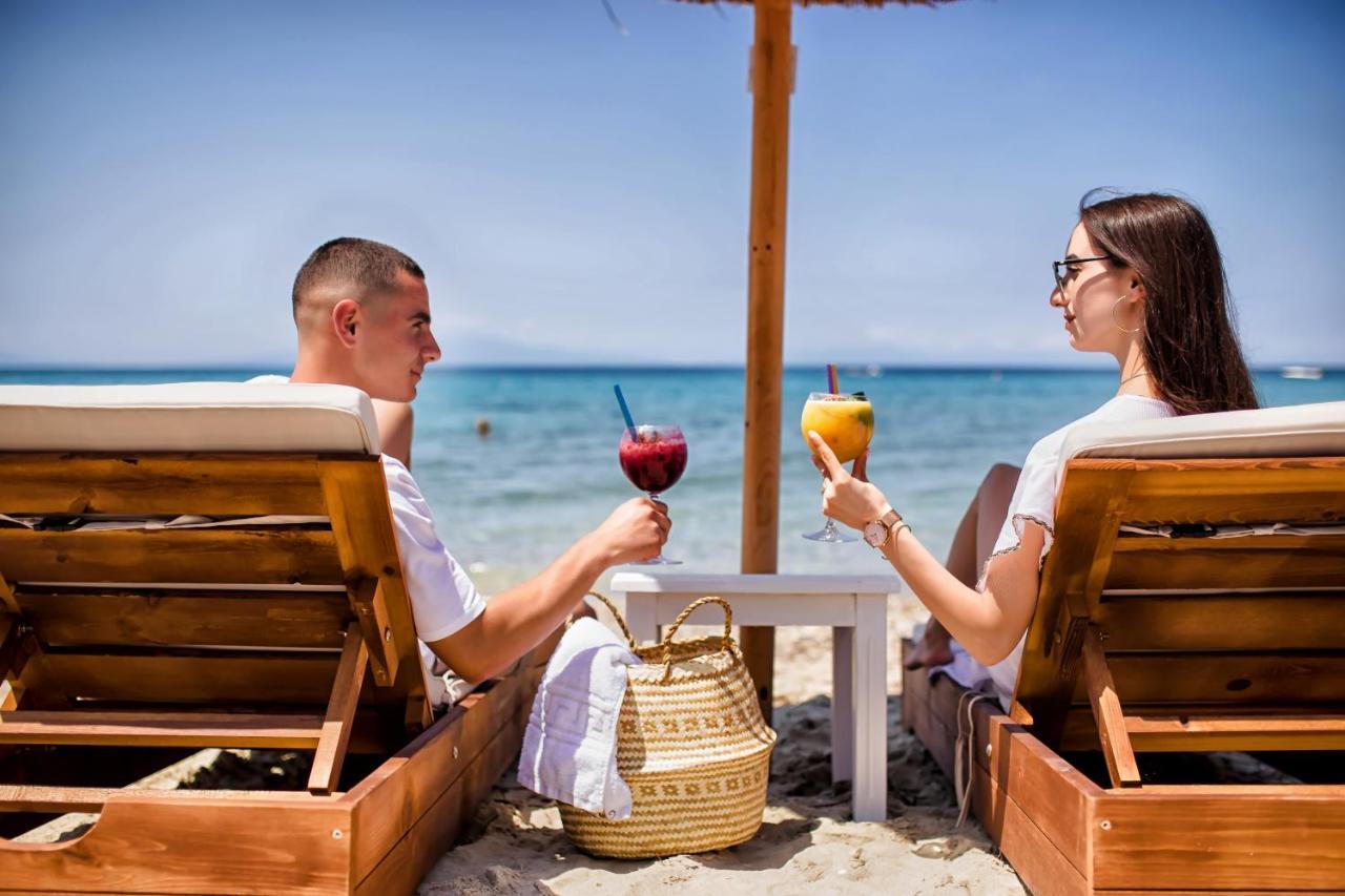 Skála Foúrkas Halkidiki Greek Pride Seafront Hotel מראה חיצוני תמונה