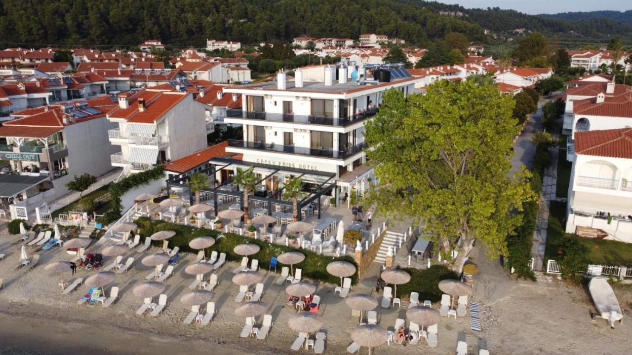 Skála Foúrkas Halkidiki Greek Pride Seafront Hotel מראה חיצוני תמונה